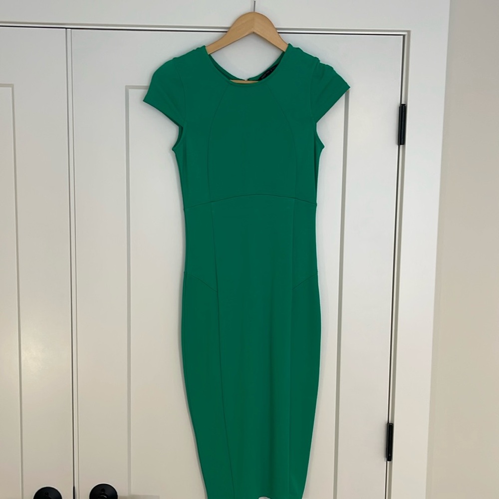 Felicity and Coco Pencil dress, green NWOT